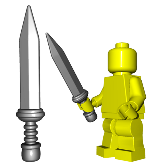 Custom Rebel Gladius Sword Weapon for Minifigures -Pick color-