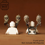 Leyile Custom Orc Accessories for Minifigures -Pick Style! Weapons Helmets