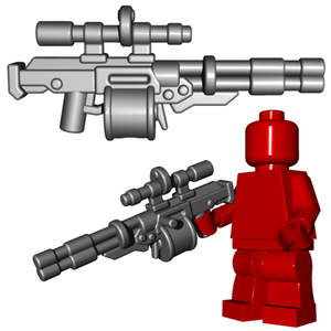 Brickwarriors Custom Auto Sniper Weapon for Minifigures  -Pick your Color!-