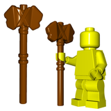 Custom Barbarian War Hammer Weapon for Minifigures -Pick color-