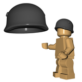 Brickwarriors FALLSCHIRMJAGER Helmet for WWII Minifigures -Pick your Color!-