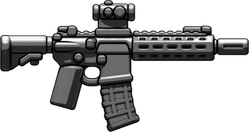 BrickArms M4 CQR (Close Quarters Rifle) for Minifigures - NEW