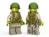 Brickarms WW2 US Rifleman Vest for Custom Minifigures -Pick your Color!-