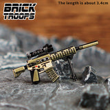 Custom M4 Rifle Variants for Minifigures -Pick Color!-  NEW Brick Troops Leyile