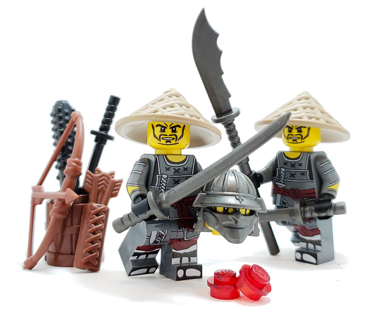 Custom English Longbow Weapon for Minifigures Pick your Color Medie Nashvegas Bricks