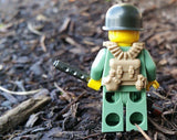 Brickarms US GUNNER VEST WW2 for Custom Minifigures -Pick your Color!-