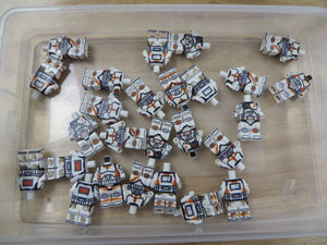 Custom 212th Clone Minifigure Bodies UV Printed on Genuine Lego Parts