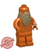 Custom Sage Beard for  Minifigures LOTR Castle Project -Pick your Color!-