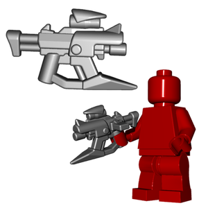 Brickwarriors Custom Skewer SMG Weapon for Minifigures  -Pick your Color!-