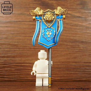 Leyile Custom Alliance Flag 1419 Accessory for Minifigures -NEW