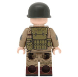 WW2 U.S. Paratrooper Sergeant Minifigure - by United Bricks