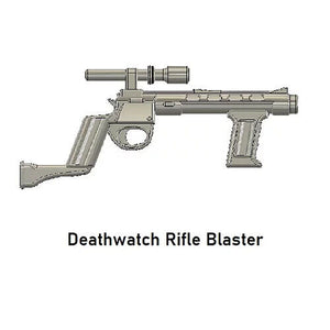 DEATH WATCH Blaster Weapon for Minifigures -Pick Color!- Star Wars  NEW