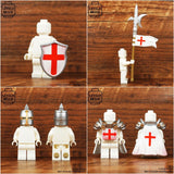 Leyile Teutonic & Crusader Knight Accessories for Minifigures -Pick Style!