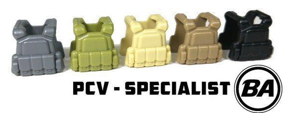 Brickarms Specialist Combat Vest PCV for Minifigures -Pick your Color!- New