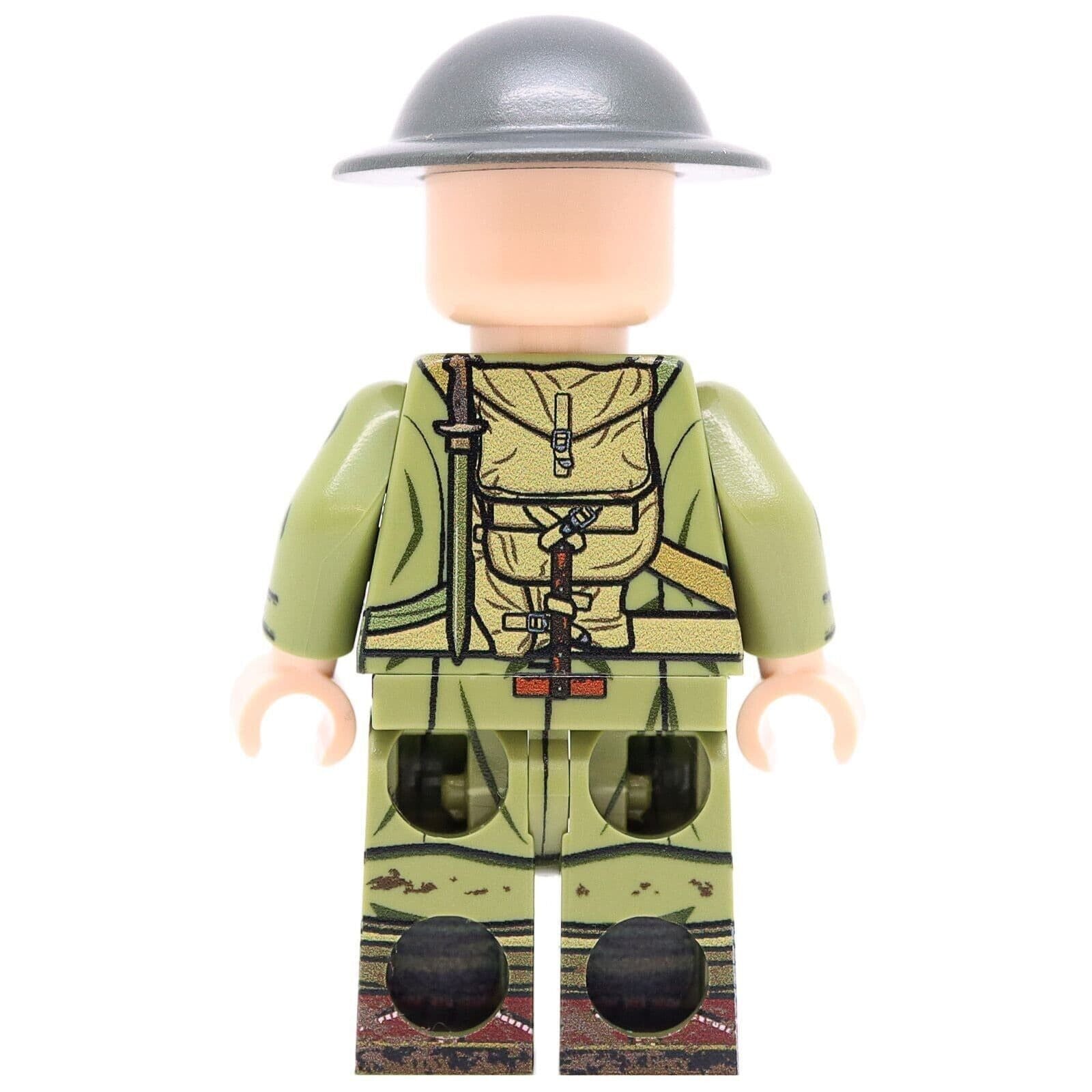 WW1 AEF Soldier Historical Minifigure - United Bricks – Nashvegas