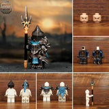 Leyile Dark Mordred Complete Figure or Accessories for Minifigures  -Pick Style!