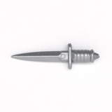 BrickArms V42 Stiletto Knife For Minifigures  -NEW- Silver