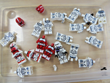 Custom Clone Trooper Minifigure Bodies UV Printed on Genuine Lego Parts