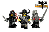 Custom Bladed Vambraces Arm Armor for  Minifigures -Pick Color!