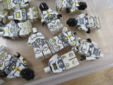 Custom 327th and Bly Clone Minifigure Bodies UV Printed on Genuine Lego Parts