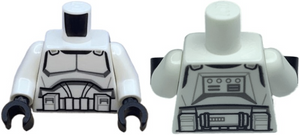 Genuine Lego Clone Trooper Minifigure Torso -75372 40558 Star Wars