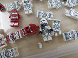 Custom Clone Trooper Minifigure Bodies UV Printed on Genuine Lego Parts