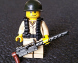 Brickarms US GUNNER VEST WW2 for Custom Minifigures -Pick your Color!-