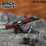Leyile Custom AK Rifle Variants for Minifigures -Pick Color!-  NEW Brick Troops
