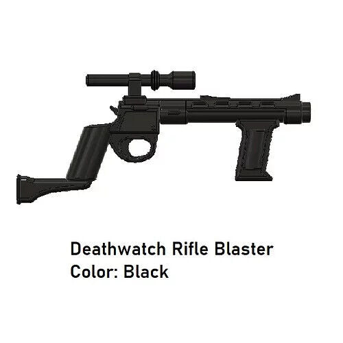 Death Watch Rifle DEATH WATCH Blaster Weapon for Minifigures -Pick Color!- Star Wars NEW ...