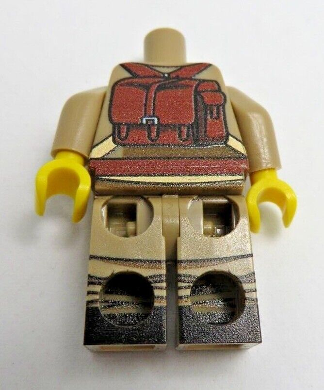 Brick Loot Exclusive Dino Smuggler Custom Printed Minifigure on LEGO®Parts  LIMITED EDITION