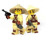 Custom STRAW HAT for Minifigures -Pick your Color!