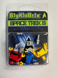 Custom Space Trek 3 Pack Printed on Genuine Lego Parts -by BKB