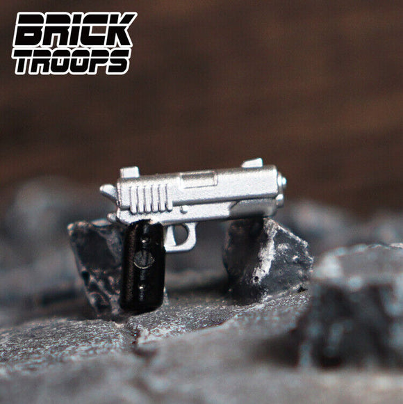 Leyile Custom M1911 for Minifigures -Pick Color!-  NEW Brick Troops