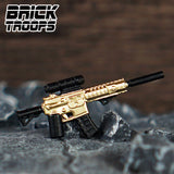 Custom M4 Rifle Variants for Minifigures -Pick Color!-  NEW Brick Troops Leyile