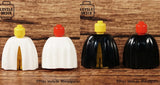 Custom Overcoat Accessory for Minifigures -Pick Color!  Leyile Brick