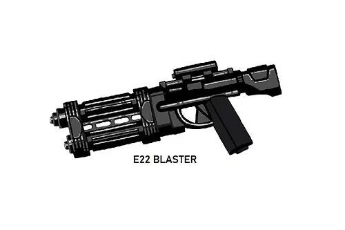 E22 Shoretrooper Blaster Weapon for Minifigures -Pick Color!- Star Wars  NEW