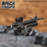 Custom M4 Rifle Variants for Minifigures -Pick Color!-  NEW Brick Troops Leyile