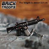 Custom M4 Rifle Variants for Minifigures -Pick Color!-  NEW Brick Troops Leyile