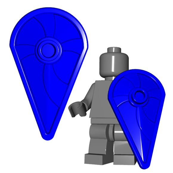 Custom Kite Shield for Minifigures LOTR Castle -Pick your Color! NEW