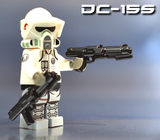 Brickarms DC-15S Blast Carbine for Mini-figures -Clone Troopers