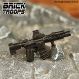 Custom M4 Rifle Variants for Minifigures -Pick Color!-  NEW Brick Troops Leyile