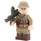 WW2 Japanese Army Machine Gunner (Burma)  Minifigure - United Bricks