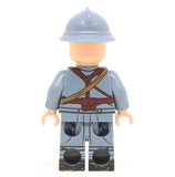 WW1 French Soldier with Chauchat Minifigure - United Bricks