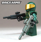 Brickarms XDMR Marksman's Rifle for Mini-figures -Spartans Space Marines -NEW