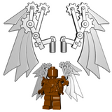 Custom Steampunk Wings for Minifigures (Pair)-Pick your Color! NEW