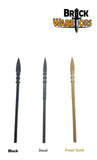 Custom Pike Weapon for Minifigures LOTR Castle -Pick your Color! NEW