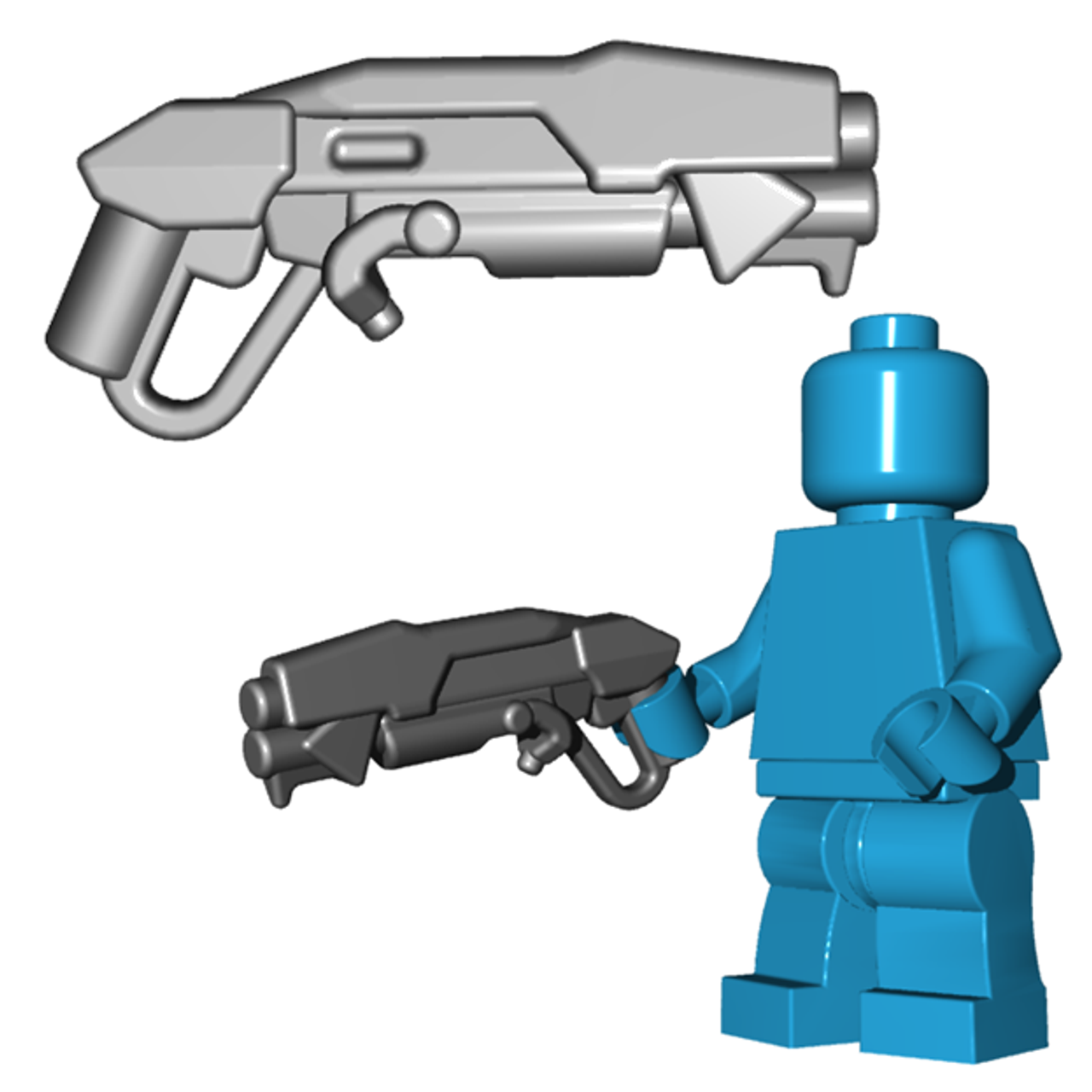 lego gears of war Brickwarriors GEARS OF WAR Custom Weapons for Minifigures -Pick Style – Nashvegas Bricks