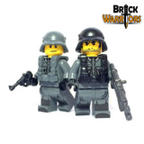 Brickwarriors GERMAN Infantry SUSPENDERS for  Minifigures -Pick your Color!-