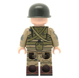 WW2 U.S. Paratrooper Minifigure (Variant 2) - by United Bricks