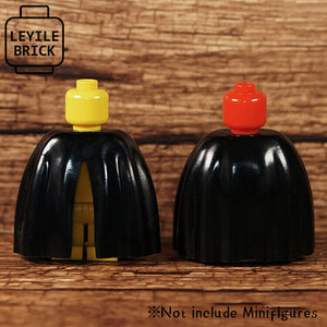 Custom Overcoat Accessory for Minifigures -Pick Color!  Leyile Brick